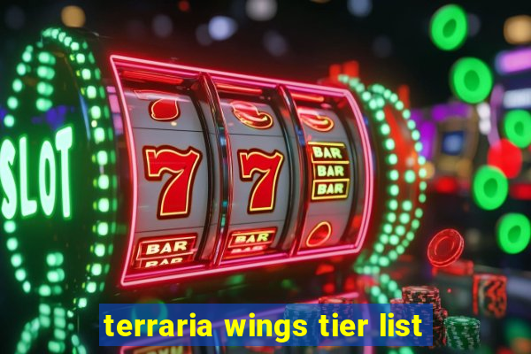 terraria wings tier list